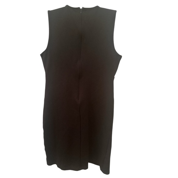 Lulu's Chic Black V Neck Mini Dress Party Festival Gothic Size Medium - Picture 2 of 8